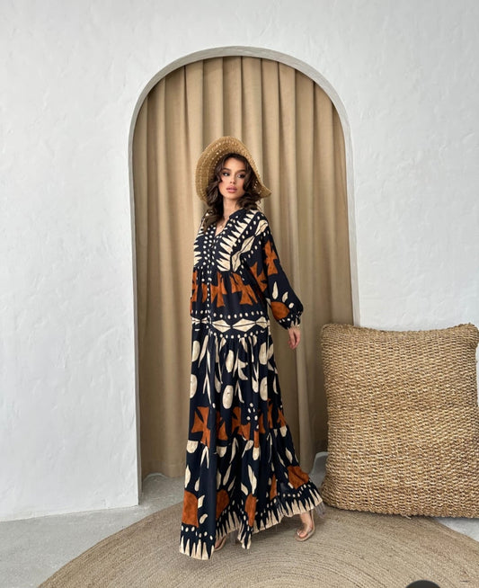 Robe imprimée a motif
